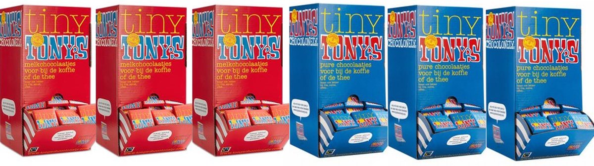 6-pack Tiny Tony melk-puur